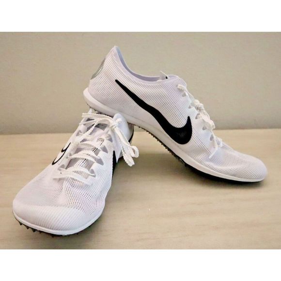 Nike Zoom DR2733 100 Men's Sz 10 White Mamba V6 Track & Field Distance Spikes - Picture 5 of 7